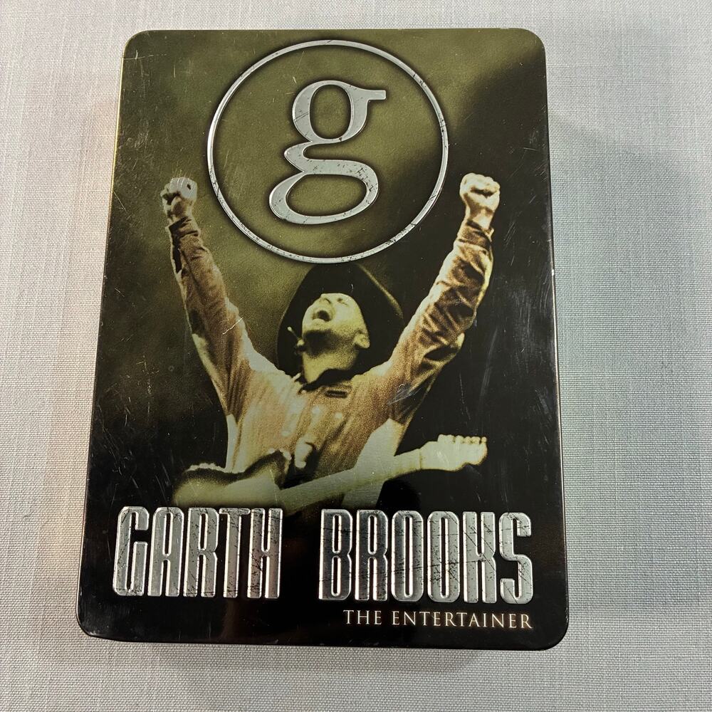 Garth Brooks The Entertainer 5 DVD Tin Box Set Live Concert Collection